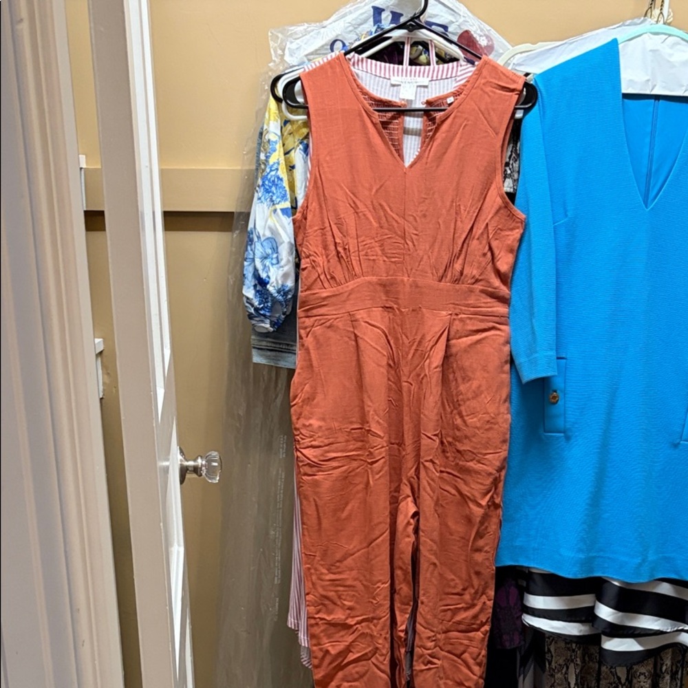 Women's Rust Jumpsuit
